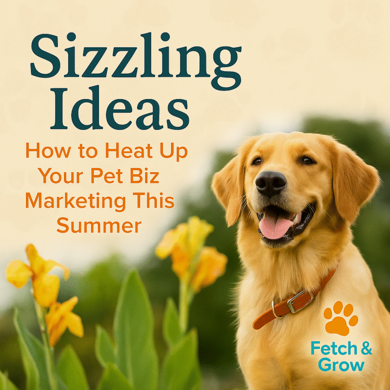 Sizzling Ideas: How to Heat Up Your Pet Biz Marketing This Summer