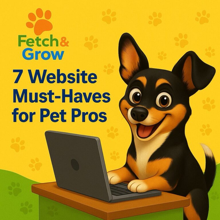 7 Website Must-Haves for Pet Pros