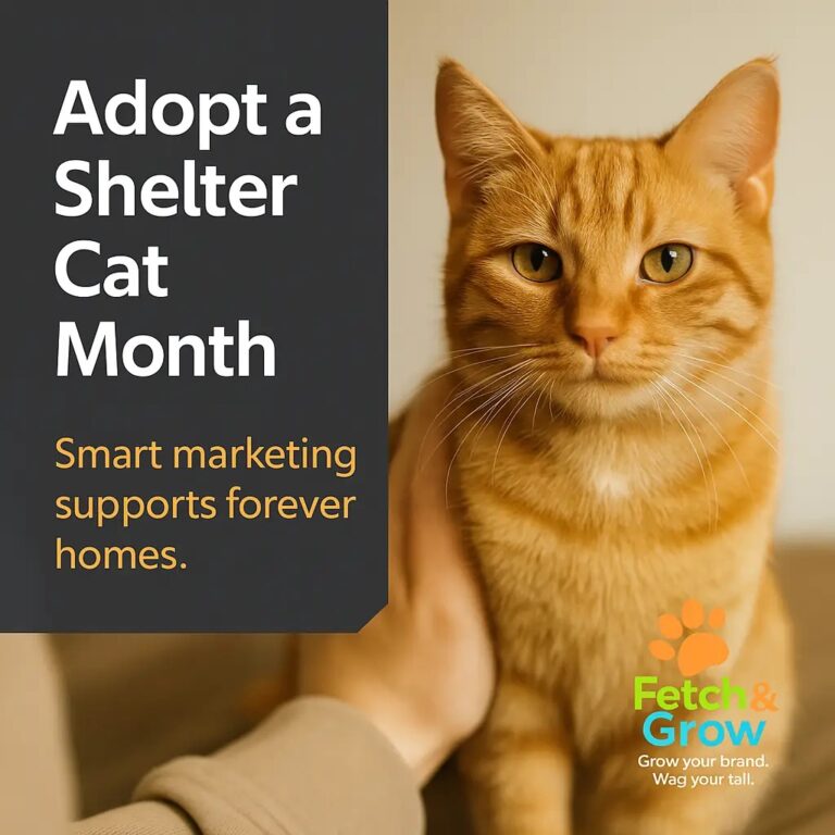 Why June Is the Purr-fect Time to Market Your Pet Business (Using Shelter Cat Awareness)