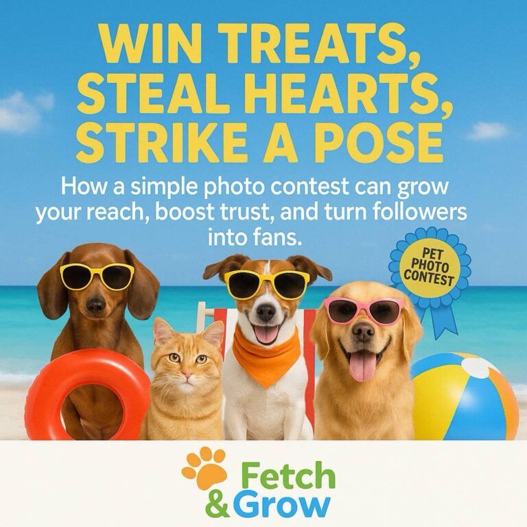 Summer Pet Photo Contest Guide for Pet Businesses | Fetch & Grow