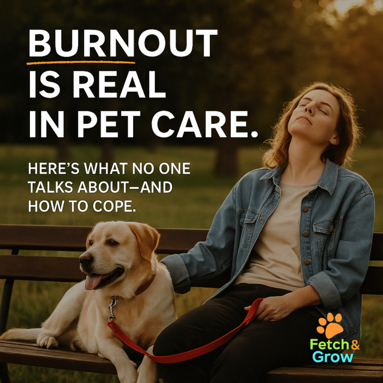 The Truth About Burnout in Pet Businesses
