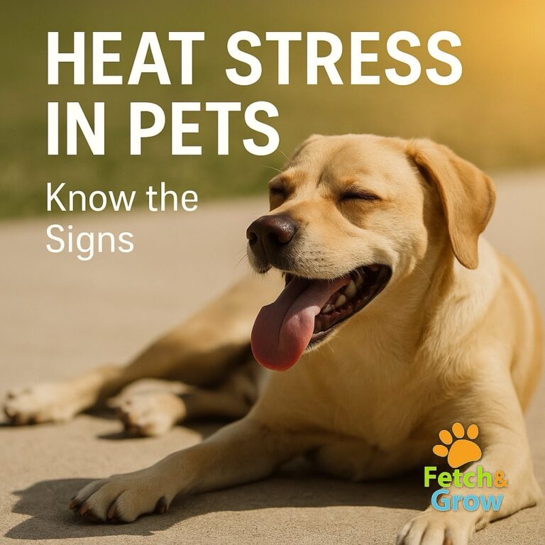 Heat Stress in Pets: Prevention, Signs & Quick Action